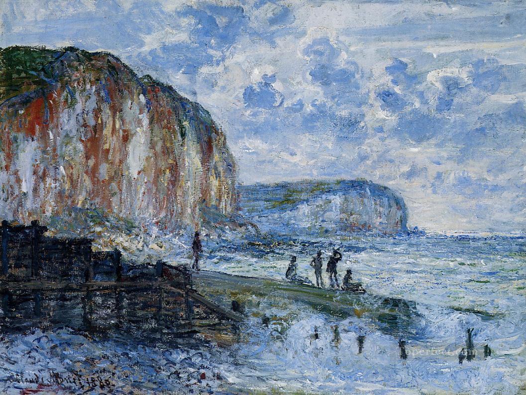 The Cliffs of Les PetitesDalles Claude Monet Oil Paintings